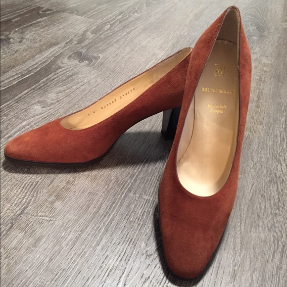 Bruno Magli Shoes - Bruno Magli suede pumps - size 8.  EUC!